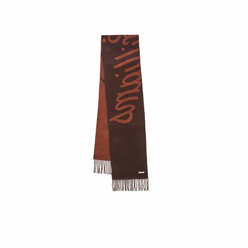 R.M. Williams Script Jacquard Wool Scarf image number 2